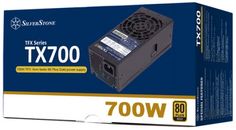 Блок питания SilverStone SST-TX700-G 700W, TFX, APFC, 80 PLUS Gold, 80mm fan