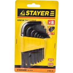 Набор имбусовых ключей STAYER