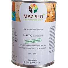Масло для игрушек и посуды из дерева MAZ-SLO