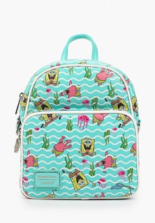 Рюкзак Loungefly SpongeBob Jelly Fishing Mini Convertible Backpack NICBK0018