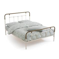 Кровать металлическая asper (laredoute) белый 167x105x208 см.