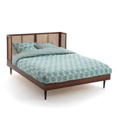 Кровать винтажная noya (laredoute) коричневый 144x91x197 см.