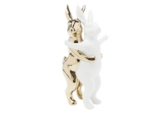 Статуэтка rabbit (kare) белый 15x25x12 см.