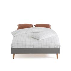 Кровать с кроватным основанием jimi (laredoute) серый 165x24x205 см.