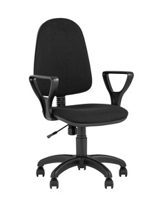 Кресло компьютерное престиж (stoolgroup) черный 62x101x59 см.