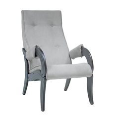 Кресло для отдыха модель 701 (комфорт) серый 56x100x60 см.