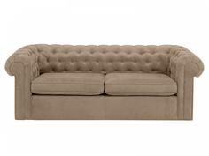 Диван chesterfield (ogogo) бежевый 208x73x105 см.