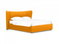 Кровать queen agata lux (ogogo) желтый 203x112x225 см.