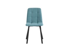 Стул  oliver square (stoolgroup) голубой 44x89x53 см.