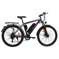 Электровелосипед Hiper Engine MTB S1 серый космос