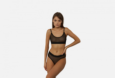 Трусы бразильяно с высокой посадкой Amber Base