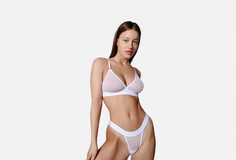 Трусы танга с высокой посадкой Amber Base