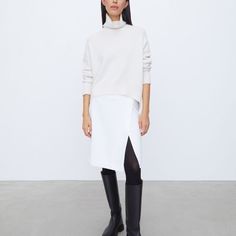 Юбка прямая с разрезом 12&Nbsp;Storeez