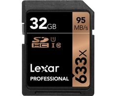 Карта памяти Lexar Professional SDHC 32Gb UHS-I LSD32GCB633