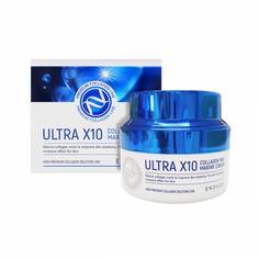 Крем коллагеновый для лица Ultra X10 Collagen Pro Marine Cream 50мл Enough