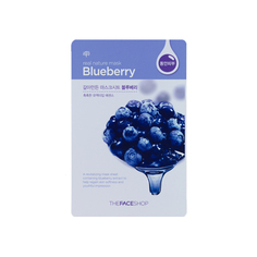 Маска для лица тканевая The Face Shop Real Nature Mask Sheet Blueberry 2017