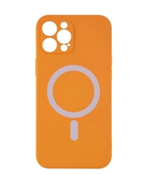 Чехол накладка Barn&Hollis для iPhone 13 Pro Max, для magsafe, оранжевая