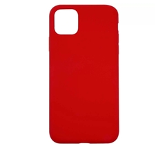Чехол накладка силикон с микрофиброй Auckland для iPhone 11 Pro Max (6.5") with 4 sides, красный