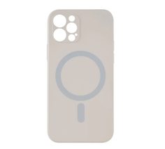 Чехол накладка Barn&Hollis для iPhone 12 Pro, для magsafe, бежевая
