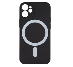 Чехол накладка Barn&Hollis для iPhone 12 mini, для magsafe, черная