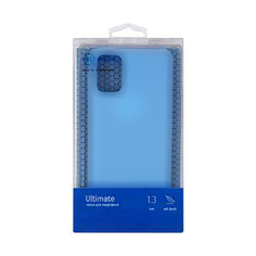Чехол защитный Red Line Ultimate для iPhone 11 Pro Max (6.5"), синий полупрозрачный УТ000022213