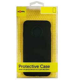 Чехол защитный mObility софт тач для Samsung Galaxy Note 10 Lite (черный) УТ000020603
