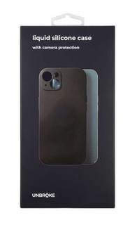 Чехол накладка UNBROKE liquid silicone case для Xiaomi POCO M4 Pro 5G /Note 11T 5G, черная