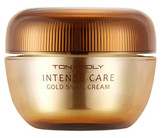 TONYMOLY Крем для лица с муцином улитки INTENSE CARE GOLD SNAIL CREAM, 45мл