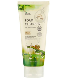 EKEL Пенка для умывания с муцином улитки Foam Cleanser Snail, 180мл