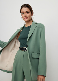 Жакет с мужского плеча Basic (Размер: S, Цвет: Оливковый) Niceone