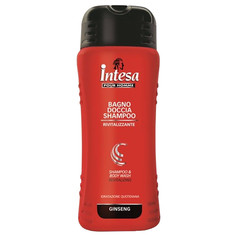 Шампуни для волос шампунь INTESA Ginseng 2 в 1 500мл мужской