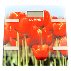 Весы напольные весы напольные LUMME LU-1333 до 180кг тюльпаны