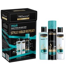 Набор подарочный набор для женщин, TRESemme, Beauty-full Volume, шампунь 230 мл + кондиционер 230 мл + лак для волос 250 мл