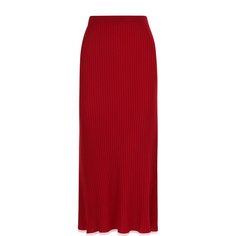 Юбка-миди фактурной вязки из шерсти Sonia Rykiel