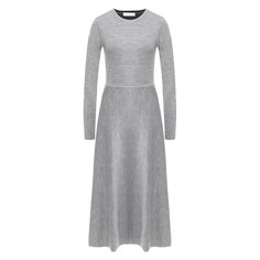 Платье-миди из смеси шерсти и кашемира Gabriela Hearst