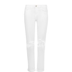 Джинсы прямого кроя с потертостями Frame Denim