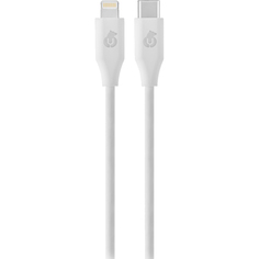 Кабель uBear Life DC11WH12LF-CL USB Type-C - Lightning белый