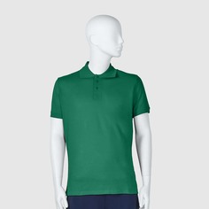 Мужская футболка-поло Diva Teks зелёная (DTD-09)