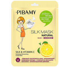 Маска для лица SILK&Vitamin C для эластичности кожи 34 МЛ Pibamy