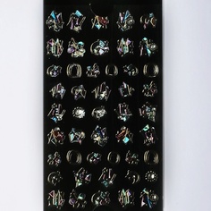 Наклейки для лица, тела и ногтей Gold abstraction Miamitats