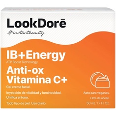Легкий тонизирующий крем-флюид IB+ENERGY ANTI-OX VITAMIN C+ 50 МЛ Look Dore