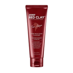 Пенка для очищения пор AMAZON RED CLAY™ PORE PACK FOAM CLEANSER 120 МЛ Missha