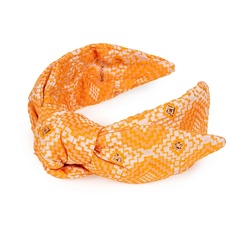 Ободок с бантом из жаккарда Shovv