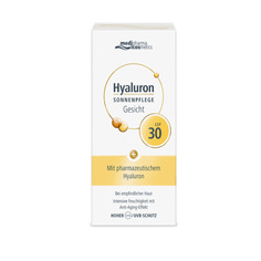Hyaluron солнцезащитный крем для лица SPF 30 Medipharma Cosmetics