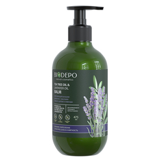Бальзам для волос укрепляющий с эфирными маслами чайного дерева и лаванды Biodepo
