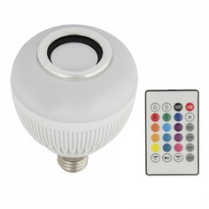 Интерьерные украшения Светодиодный светильник-проектор Volpe Disko ULI-Q340 8W/RGB/E27 White UL-00007709