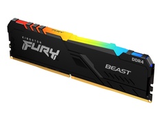 Модуль памяти Kingston Fury Beast Black RGB DDR4 DIMM 3733Mhz PC29800 CL19 8Gb KF437C19BBA/8