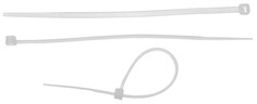 Кабельные стяжки Зубр Профессионал КС-Б2 4-309017-25-150 нейлоновые (РА66) белые 2.5 х 150 мм 50 шт.