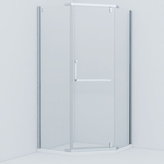 Душевой уголок 100х100 см IDDIS Steel STE8SS0i23 прозрачное
