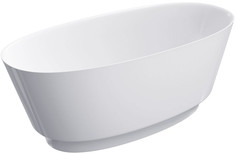 Ванна из литого мрамора 157,5х72 см Omnires Neo NEO158WWBP